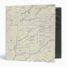 T21S R23E Tulare County Section Map Binders