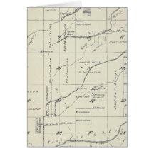 T21S R23E Tulare County Section Map Card