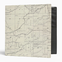 T21S R24E Tulare County Section Map Vinyl Binder