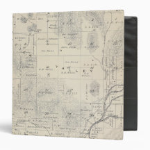 T21S R28E Tulare County Section Map 3 Ring Binder