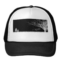 T2O Night Scene Cap Mesh Hat