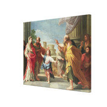T32126 Christ Preaching in the Temple Gallery Wrap Canvas