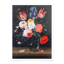 T32511 Still Life of Flowers in a Vase, 1661 (see posters