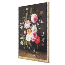 T32512 Still Life of Flowers in a Vase, 1661 (see canvas prints