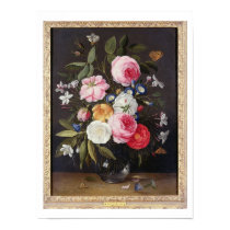 T32512 Still Life of Flowers in a Vase, 1661 (see posters