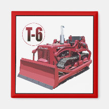 T-6 CRAWLER REFRIGERATOR MAGNET