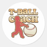 T-Ball Coach Sticker