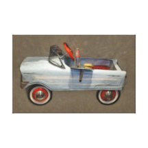 T-Bird Pedal Car Canvas Print