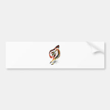 T for tigers! bumper stickers