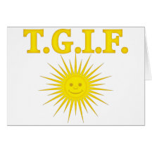 T.G.I.F. CARTES DE VŒUX