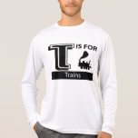 T Is For Trains Tee Shirt