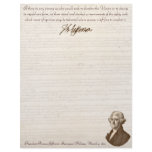 T. Jefferson: Opinion & Reason - Letterhead