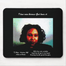 T.Ndip - Harlem, NY Artist & Writer... Mousepads