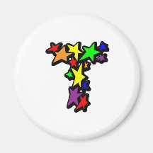 T REFRIGERATOR MAGNETS