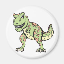 T-rex!  Customizable! Magnets
