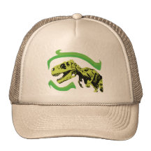 T-Rex Dinosaur Skeleton Trucker Hat