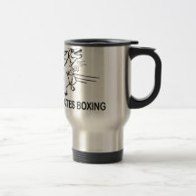 T Rex Hates Boxing Mugs