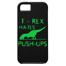 T REX HATES PUSHUPS Funny Dino Design