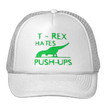 T REX HATES PUSHUPS Funny Dino Design