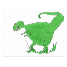 T Rex Post Cards