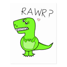 T-Rex Postcard