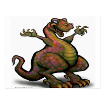 T-Rex Postcard