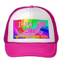 T-Rex Power Super Dinosaur 2500 Points Cap Trucker Hats