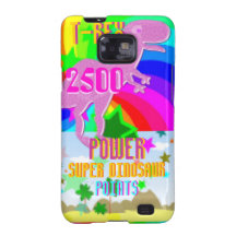 T-Rex Power Super Dinosaur 2500 Points Samsung Galaxy SII Cases