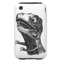 T-Rex Rage Meme - iPhone 3G/3GS Case Tough iPhone 3 Cover