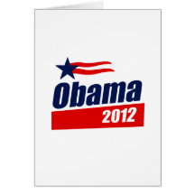 T-shirt 2012 d'Obama Carte De Vœux