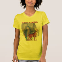 T-shirt abyssinien de chats