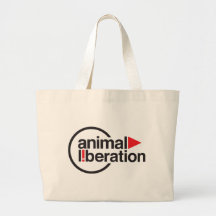 T-shirt animal de libération sacs fourre-tout