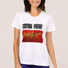 t-shirt Coeur brisé