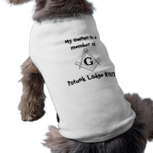 T-shirt d'animal familier de Potunk T-shirt Pour Chien