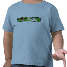 T-shirt de base-ball d'enfants
