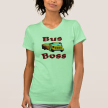 T-shirt de chauffeur d'autobus scolaire