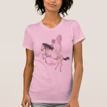 T-shirt de cheval à ailes par imaginaire