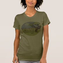T-shirt de citation de la terre de Gandhi