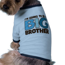 T-shirt de frère manteaux pour chien