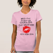 T-shirt de motocross de vélo de saleté de maquilla