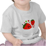 T-shirt de nourrisson de fraises