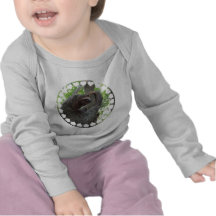 T-shirt de nourrisson de paresse d'escalade d'arbr