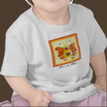 T-shirt de papillon d'insecte de griffonnage t-shirts