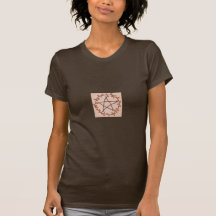T-shirt de Pentagran de chute