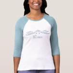 T-shirt de rouleau de diadème de Roma par 369MyNam