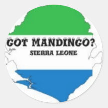 T-shirt de tribu de Mandingo (Afrique) et etc. Autocollants