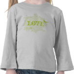 T-shirt de vert de pistache d'amour