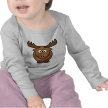 T-shirt d'élans d'enfants