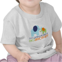 T-shirt d'éléphant de frère
