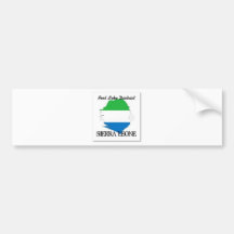 T-SHIRT DU SIERRA LEONE NO1 ET ETC. AUTOCOLLANTS POUR VOITURE